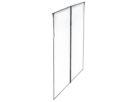 Moskitiera siatka magnetyczna na drzwi 160x230cm CZARNA Moskitiera siatka magnetyczna na drzwi 160x230cm CZARNA